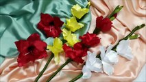 D.I.Y. Satin Gladiolus Flower - Tutorial