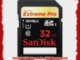 SanDisk 32GB Extreme Pro SDHC Memory Card