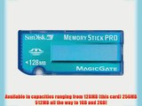 SanDisk SDMSV-128-A10 128 MB Memory Stick Pro (Retail Package)