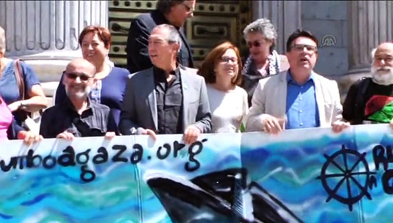 A group of Spanish Parliamentarians support Freedom Flotilla III