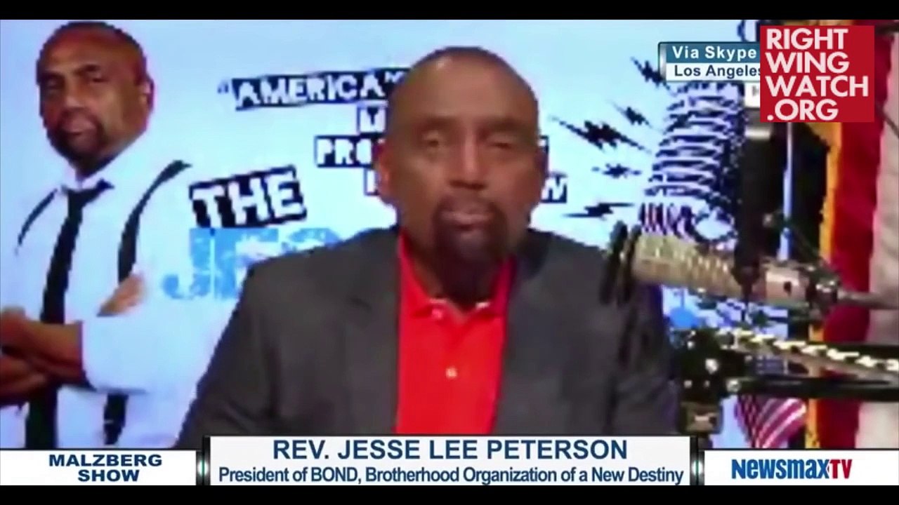 RWW News: Jesse Lee Peterson Says That Racism Is Not An Issue In America