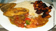 Recette de cuisine : l'alloco poisson | How to make fried plantain - fried fish