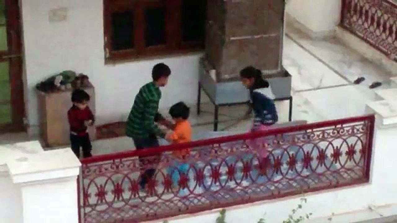 Real Ghost Playing With Kids in Home