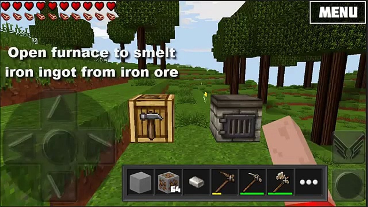 WoC Tutorials: How to Craft Iron Armor in Survival Mode