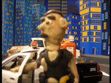 The Great Car Chase of LA (clay animated short film)