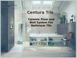 Centura Tile: Ceramic Floor and Wall Tile for Bathroom