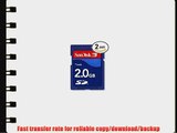 Sandisk 2-PACK: 2GB SD Secure Digital Card (SDSDB-2048-A10 Retail Packages!)