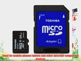 Toshiba Micro 64GB Secure Digital Micro SD Class 10 SDXC Memory Card (PFM064U-1DCK)