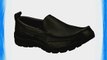 Skechers USA Men's Gains Slip-On Loafer Black/Black 11.5 M US