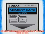 2GB Roland M-2G CompactFlash CF Memory Card SP-555 V-Synth Fantom and more.