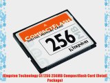 Kingston Technology CF/256 256MB Compactflash Card (Retail Package)