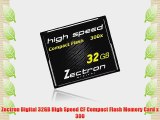 Zectron 32GB Professional CF Compact Flash Memory Card High Speed Memory Card for Nikon D1