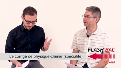 Flashbac : le corrigé de physique-chimie spécialité (Bac S)