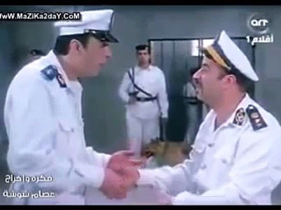 تعليق الفنان محمد سعد اللمبي علي خطاب معمر القذافي بطيخ الثورة الليبية