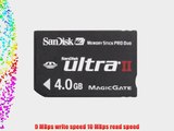 Sandisk 4GB Ultra II Memory Stick PRO DUO (SDMSPDH-4096 bulk)