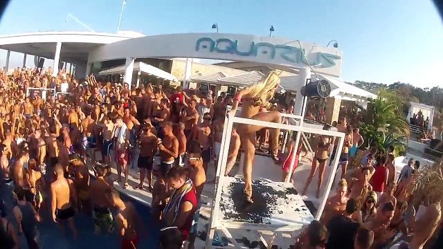 ZRCE BEACH NOVALJA CROATIA SUMMER 2012