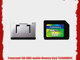 Transcend 1GB MMC mobile Memory Card TS1GRMMC4