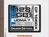 Delkin 128 GB CF 1050X UDMA 7 Cinema Memory Card (DDCF1050-128 GB)