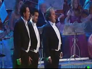 André Rieu & tenores "Torna a Surriento" "Funiculi Funicula"