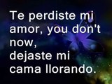 Thalía Feat Prince Royce-- TE PERDISTE MI AMOR.