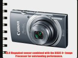 Canon PowerShot ELPH 140 IS Digital Camera (Gray)   16GB Memory Card   Standard Medium Digital
