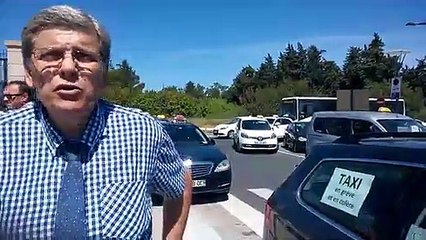 Avignon : les taxis organisent des barrages filtrants