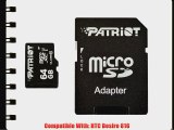 64GB MicroSDXC Memory Card for HTC Desire 816 Smartphone -- 64 G/GB/GIG 64G 64GIG