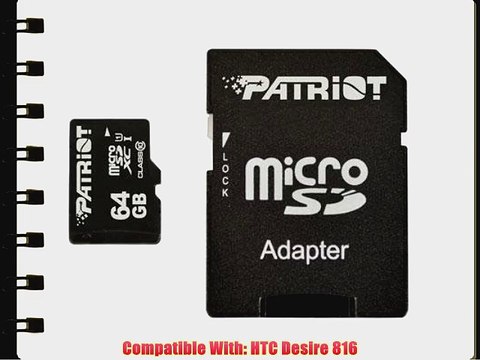 64GB MicroSDXC Memory Card for HTC Desire 816 Smartphone 64 G/GB/GIG 64G 64GIG