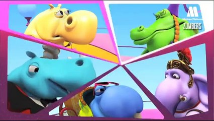 French for kids, learn the numbers - Educational cartoons Zumbers - Flower