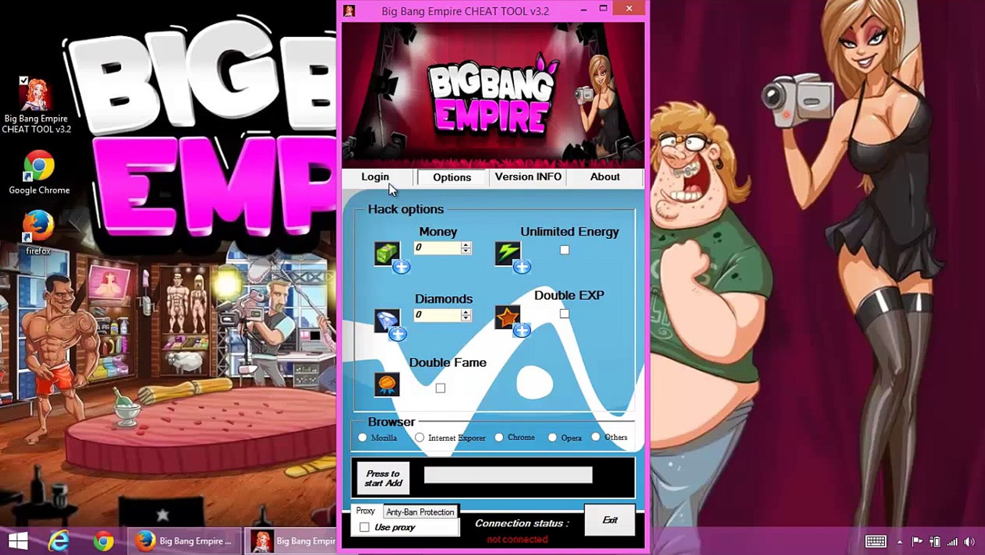 Big Bang Empire CHEAT TOOL ( vidoe working proof ) - video Dailymotion