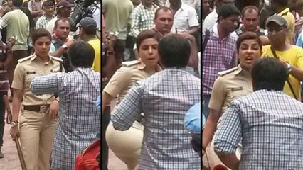 On Set Pictures Gangajal 2: Priyanka Chopra as a Cop In Action Sequence