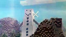 Giant snowman? Is Minecraft going crazy?