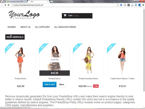 How to Make Your PrestaShop Sore Search Engine Friendly with SEO URLs?