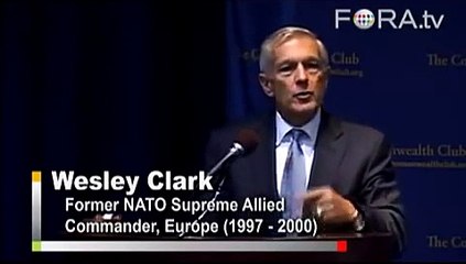 Wesley Clark ( US 4 Star General ) US will attack 7 countries in 5 years.