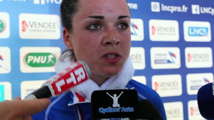 Championnats de France - Chrono Dames - Audrey Cordon : "C'est grandiose ce titre"
