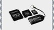 Kingston Mobility Kit with 2 GB microSD Card Reader and 3 Adapters (MBLY/2GBKR)