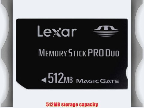 Lexar MSDP512-40-331 512MB Platinum Memory Stick PRO Duo (Retail Package)