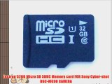 Zectron 32GB Micro SD SDHC Memory card FOR Sony Cyber-shot DSC-W690 CAMERA