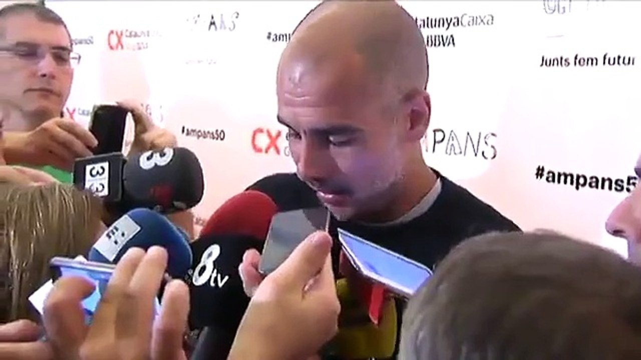 Pep Guardiola El 27-S tornarà a sortir Catalunya sencera