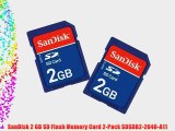 SanDisk 2 GB SD Flash Memory Card 2-Pack SDSDB2-2048-A11