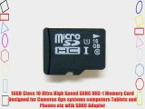 Zectron 16GB UHS-1 Micro Class 10 Memory Card for Canon XL H1S
