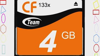 4GB Team CF Memory Card High Performance 133x For Olympus Camedia C-10 C100 RS C5050 Zoom.