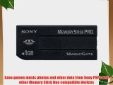 Sony Memory Stick PRO DUO 1GB Entertainment Pack (Retail Package)