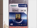 KINGMAX 16 GB HIGH SPEED - SDHC Class 10 High Performance memory card (KM16GSDHC10 Retail Packaging)