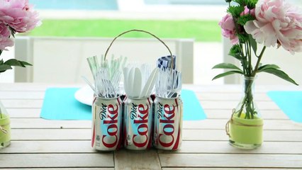 Astuce : comment recycler des canettes de soda vides