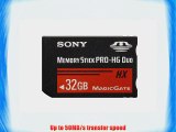 Sony 32GB MS PRO-HG DUO HX High Speed Memory Stick (MSHX32B/MN)