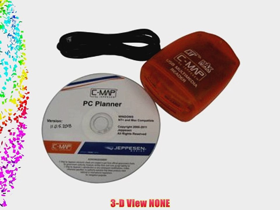 C-Map Pc Planner For Max Nt  Chart Wo Memory Card