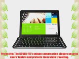 ZAGG Cover Fit Case with Bluetooth Keyboard for Samsung 12.2 Inch Galaxy Note Pro or Tab Pro-Black