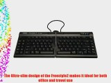 Kinesis Corporation KB800HMB-US-20 The Extended Version Of The Kinesis Freestyle2 For Mac Keyboard