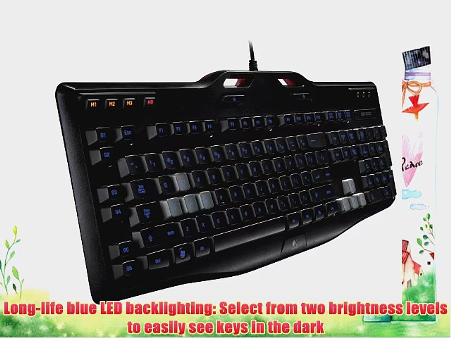 Logitech G105 Gaming Keyboard with Backlighting